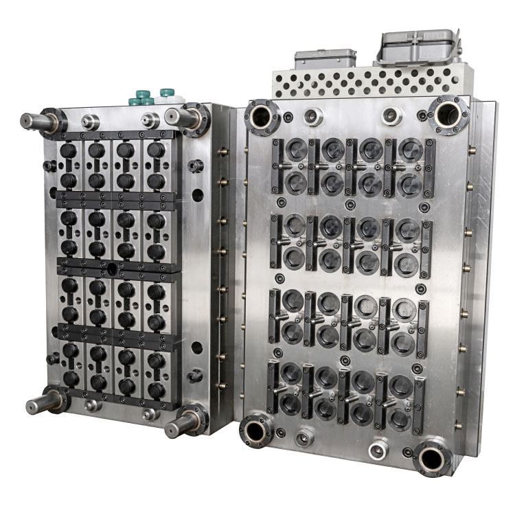 32 Cavities Mineral Water Cap Mold သည် Slider စနစ်ပါရှိသည်။