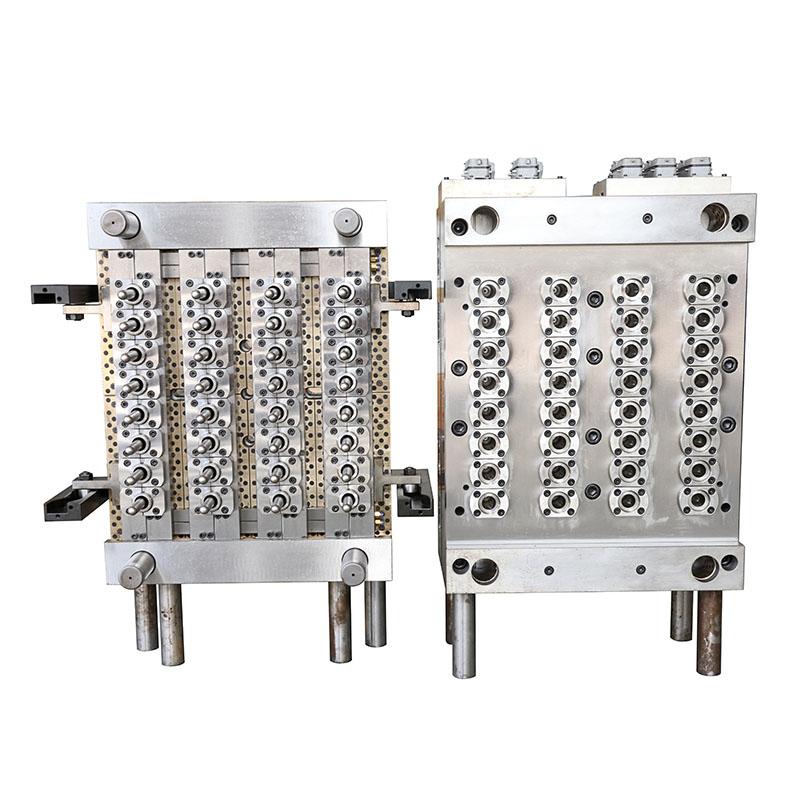 Valve Gate ဖြင့် 32 Cavity Hot Ruuner PET Preform Mold