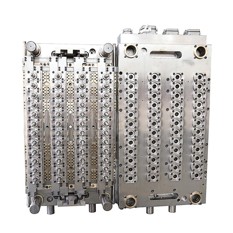 Valve Gate ဖြင့် 48 Cavity Hot Ruuner PET Preform Mold